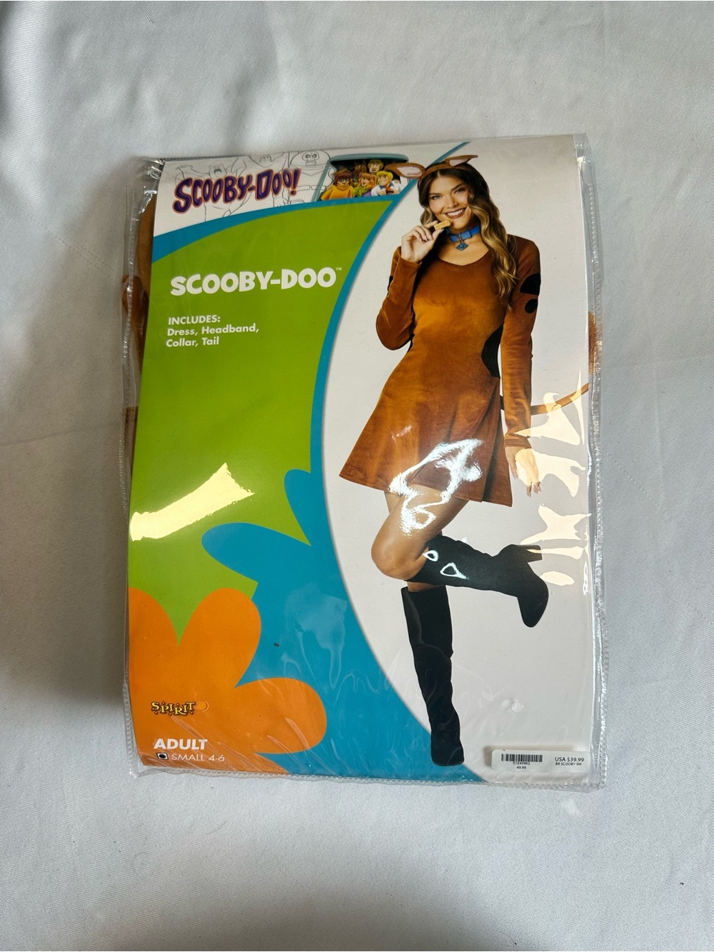 Scooby-Doo Women's Costume Dress in Brown